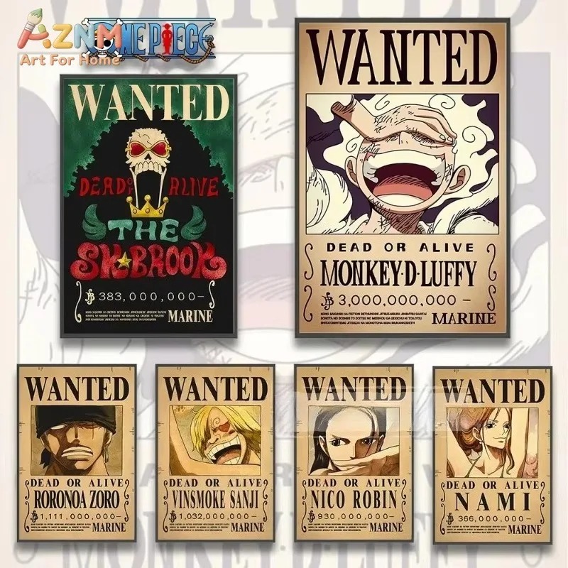 Home Decor Essentials - AZNM Tek Parça Luffy Gear 5