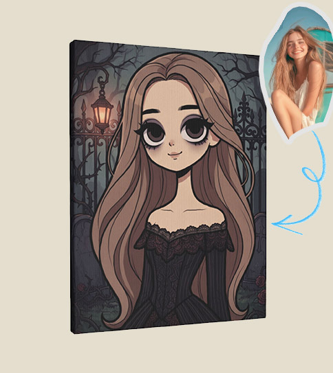 Home Decor Gothic - Özel Tasarım Kanvas Tablo, Ev Dekorasyonu