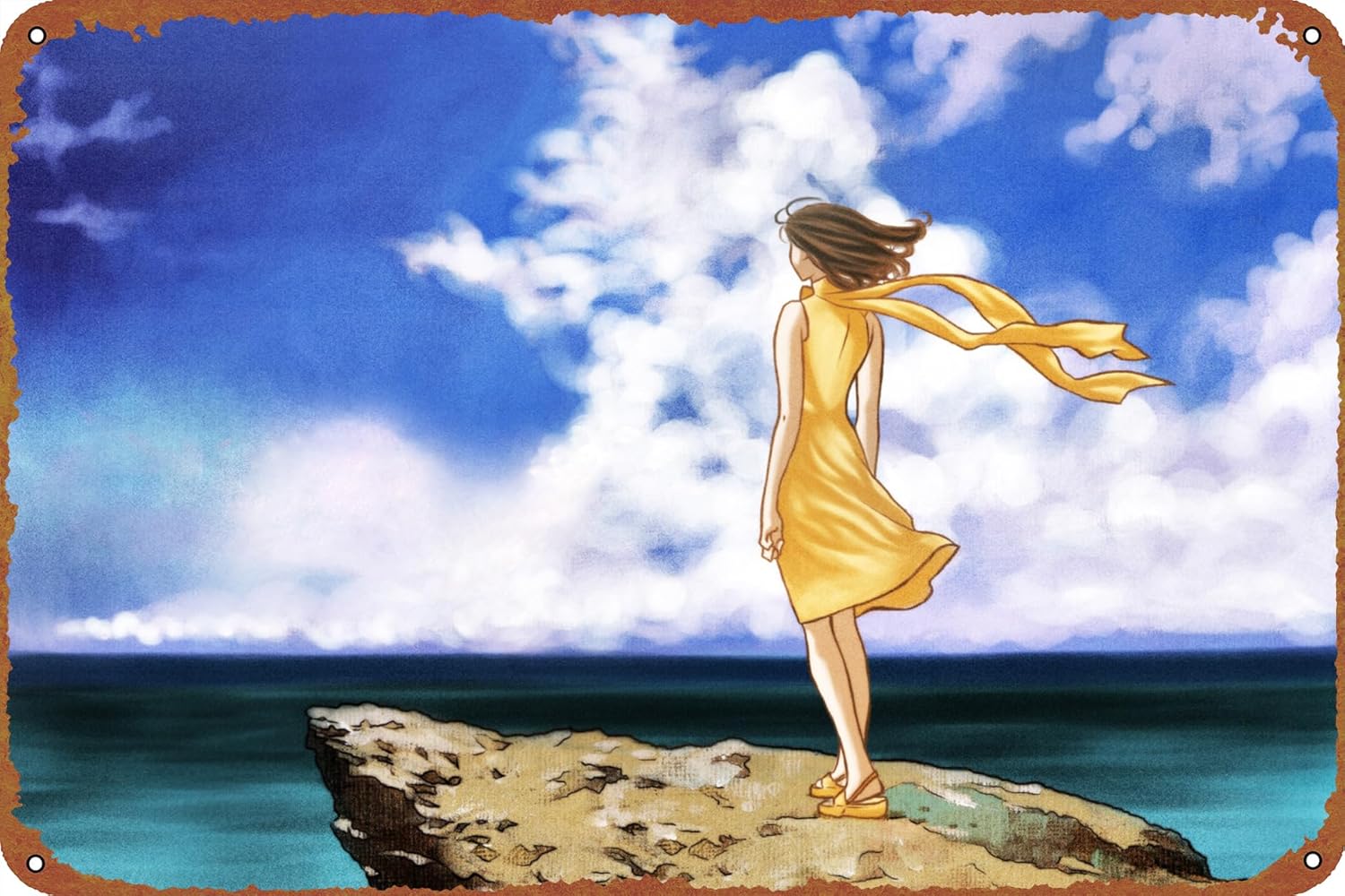 Home Decor Logo - 1p,Rahxephon Anime Posteri Teneke Logosu Metal