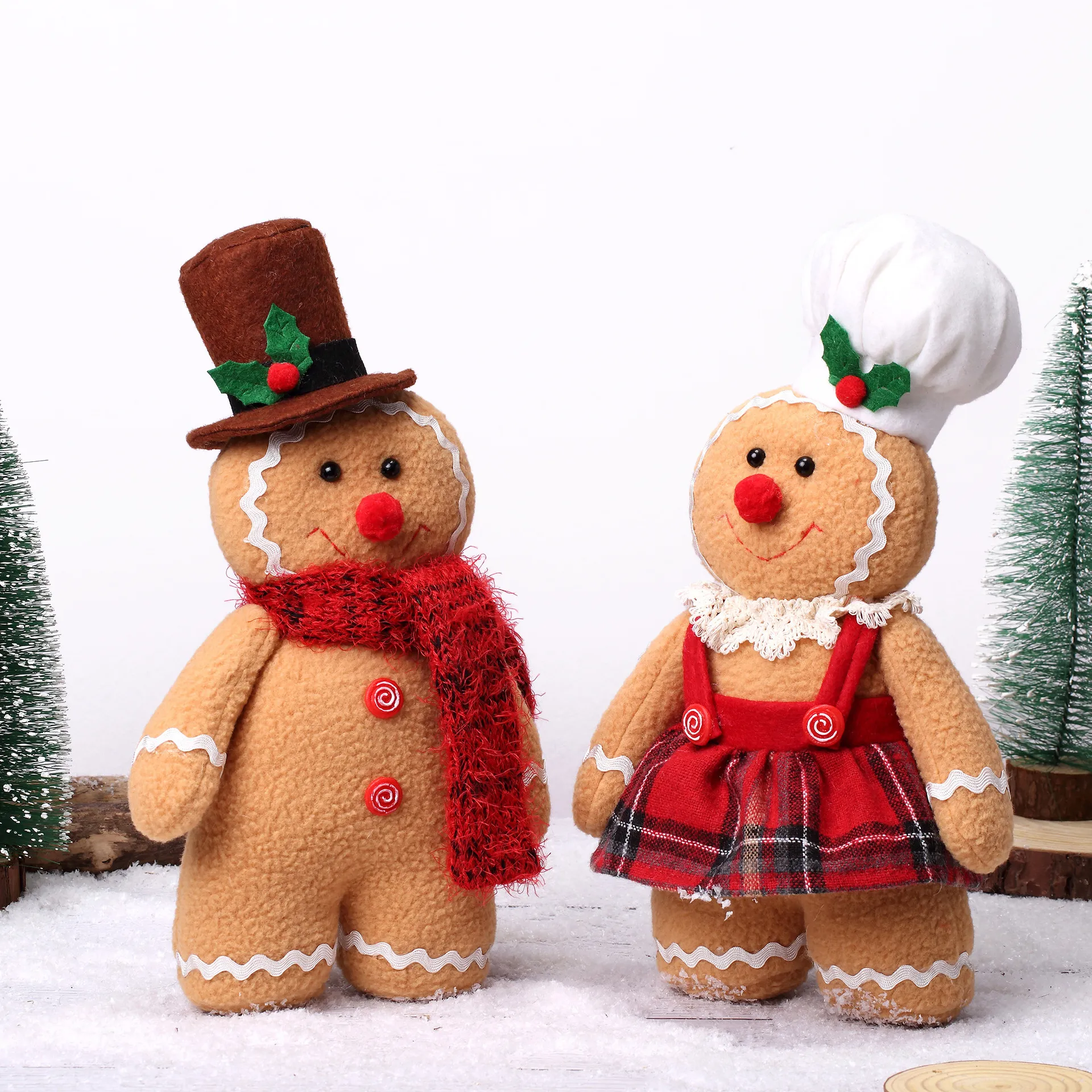 Home Decor Xmas Tree - Büyük Zencefilli Kurabiye Adam Bebek Noel
