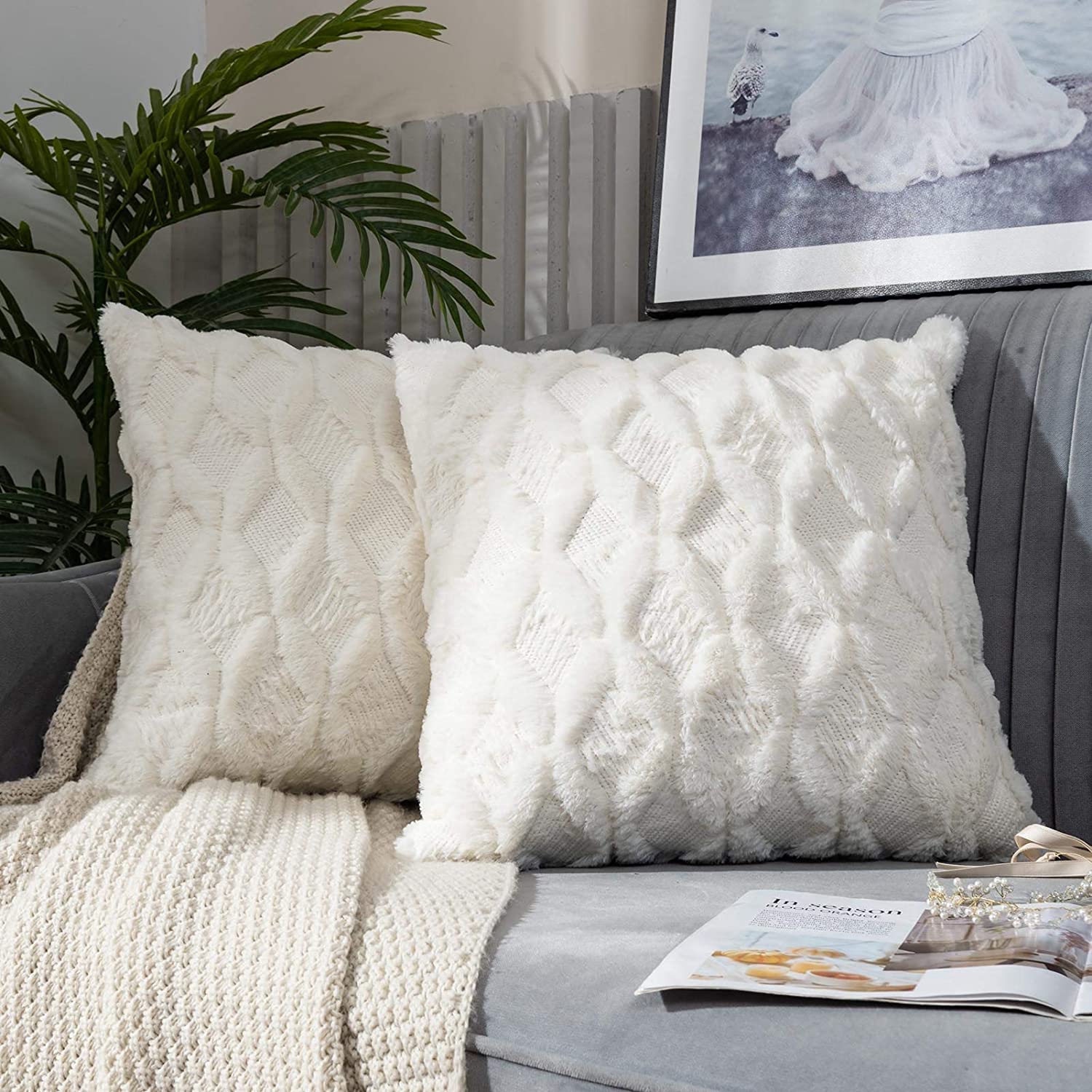 Home Decor Aesthetic Pinterest - Yumuşak dekoratif yastık rahat minder kılıfı
