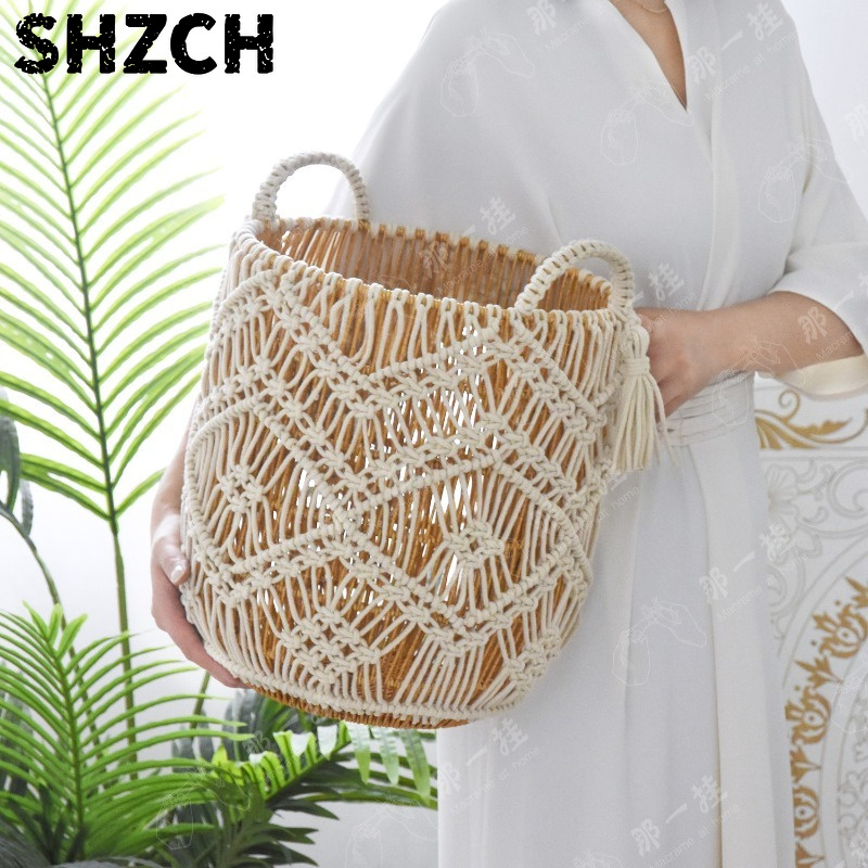 Home Decor Hampers - El Yapımı Orijinal Saklama Sepeti, Ev
