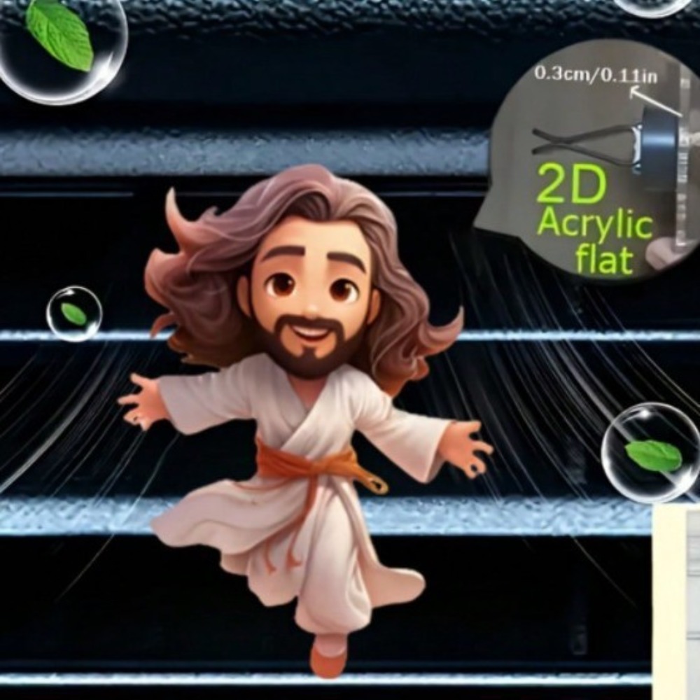 Home Decor Manufacturers - 2D Düz Akrilik Araba Havalandırma Sevimli
