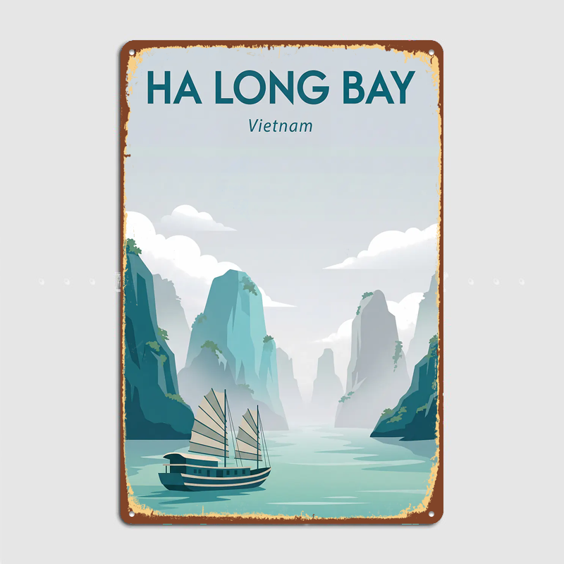 Home Decor Vietnam - Ha Long Bay Vietnam Seyahat Posteri