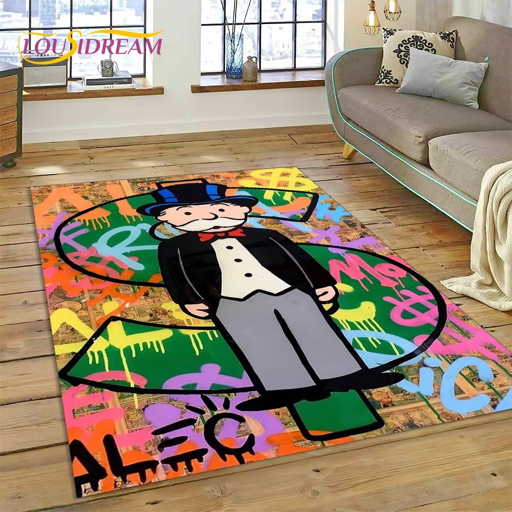 Home Decor Games Online Free - Oyun Doları Monopoly Karikatür Para Halı