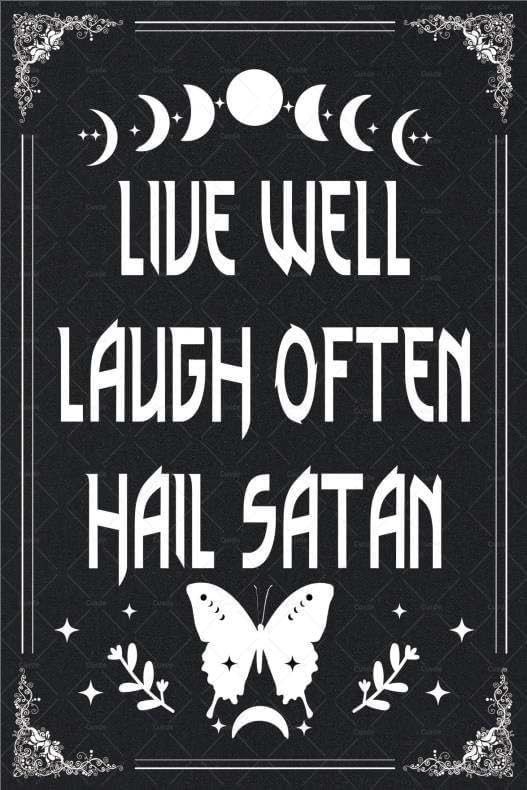 Home Decor Gothic - Gotik Metal Tabela 
