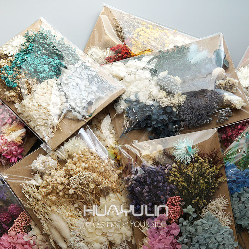 Home Decor Manufacturers - 1 Paket Yapay Bitkiler Kurutulmuş Gerçek