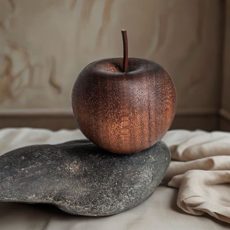 1 adet ahşap elma şekilli uçuc - Home Decor Essentials incelemesi ve fiyatı