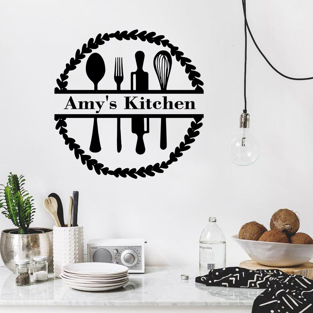 1 adet yaratıcı mutfak eşyalar - Home Decor Sticker incelemesi ve fiyatı