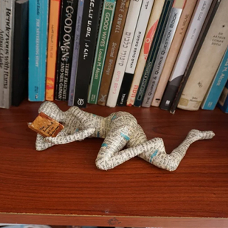 Kitap Okuyan Kadın Soyut Heyke - Abstract Sculpture Resin incelemesi ve fiyatı