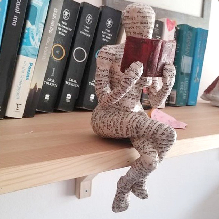 Kitap Okuyan Kadın Soyut Heyke - Abstract Sculpture Resin incelemesi ve fiyatı