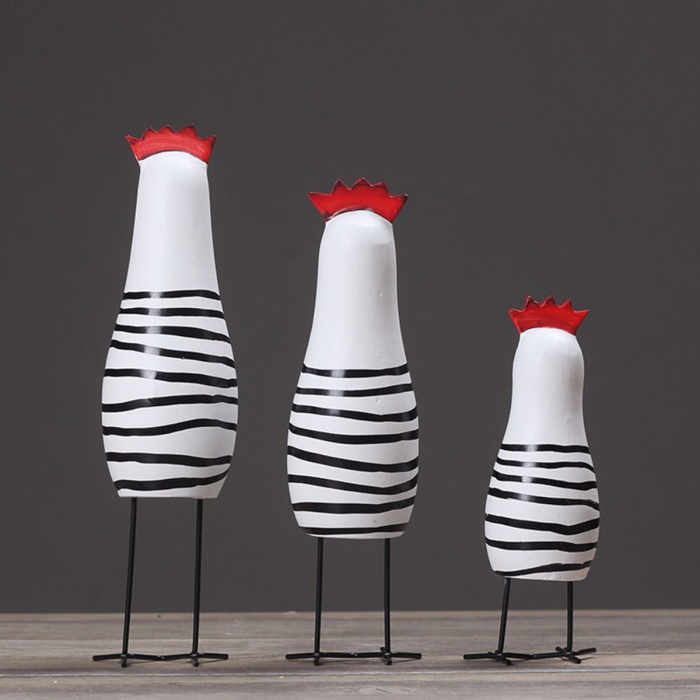 3 adet/takım Karikatür Oyma Bo - Abstract Sculpture Resin incelemesi ve fiyatı