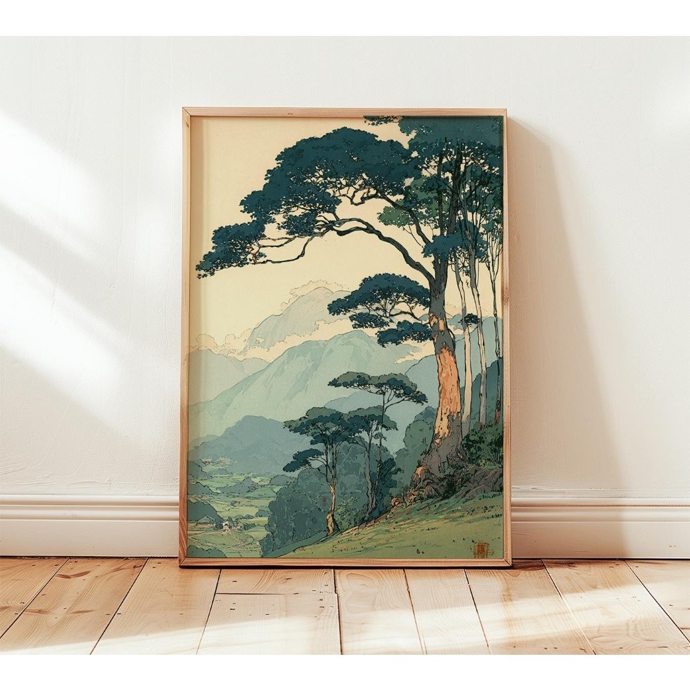 Retro Japon Koi ve Ağaç Kanvas - Home Decor Aesthetic Pinterest incelemesi ve fiyatı
