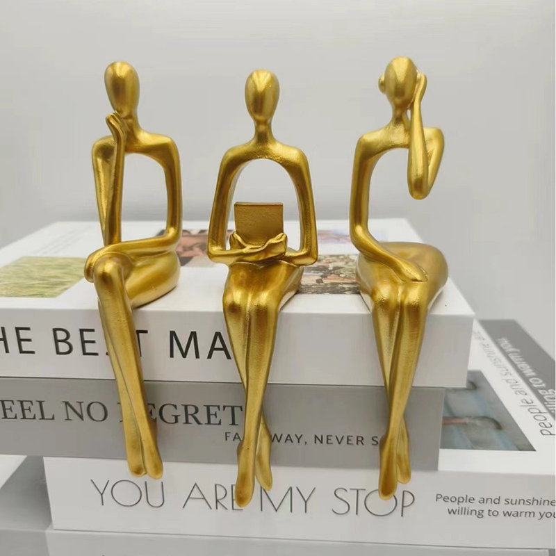 Düşünür Heykeli Soyut Figür He - Abstract Sculpture Resin incelemesi ve fiyatı