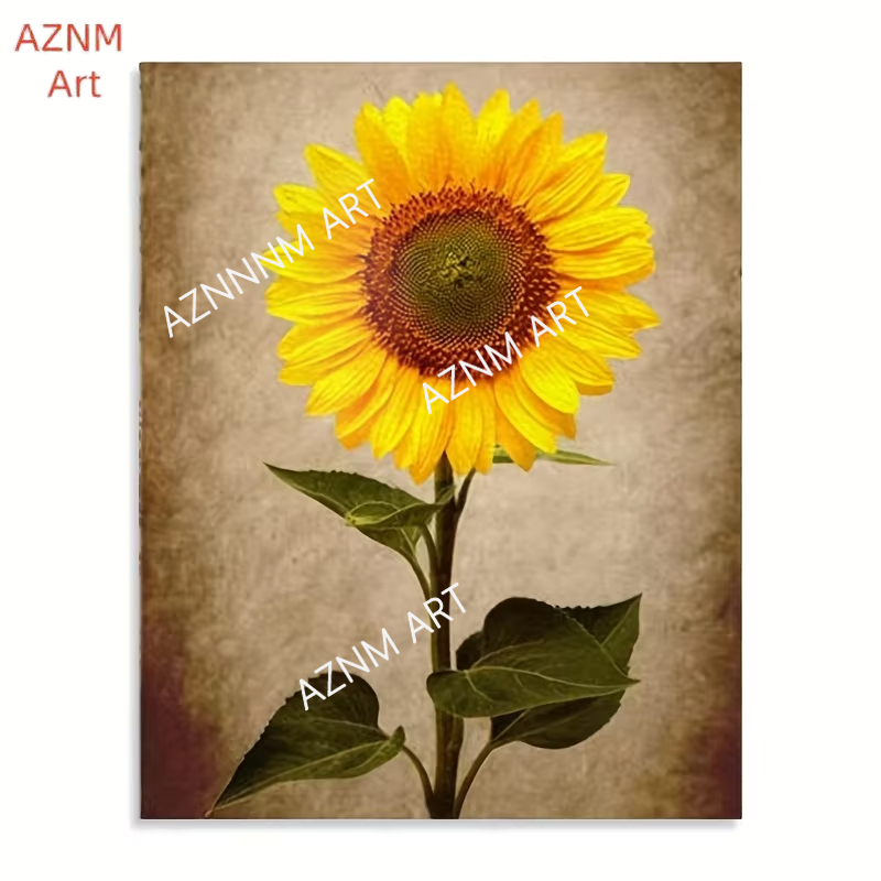 1/3 adet Deco ayçiçeği tuval d - Home Decor Minimal incelemesi ve fiyatı