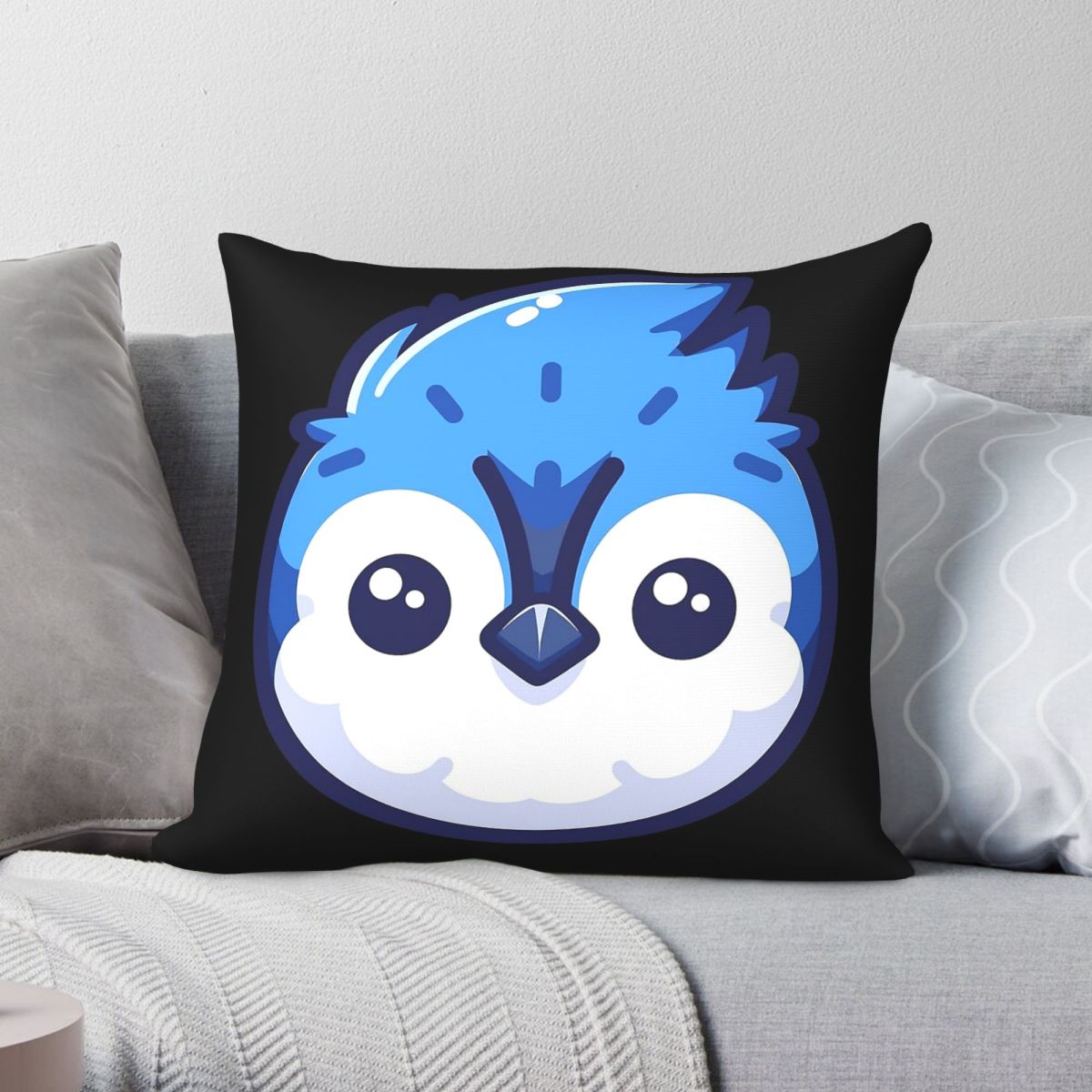 Sevimli Vektör Mavi Jay Yüz Ka - Home Decor Vector incelemesi ve fiyatı