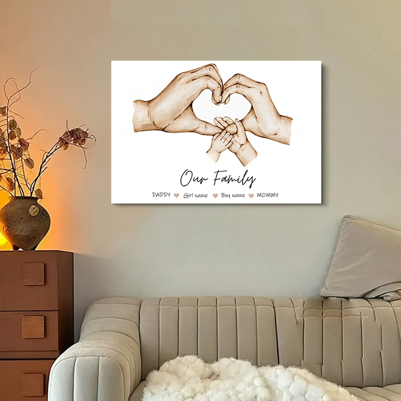 Kişiselleştirilmiş Özel Aile E - Home Decor Theme incelemesi ve fiyatı