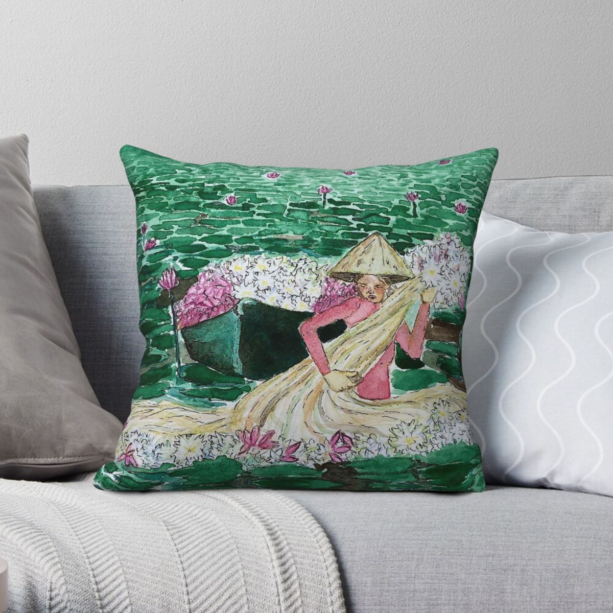 Bayan Hasat Su Lillies Vietnam - Home Decor Vietnam incelemesi ve fiyatı
