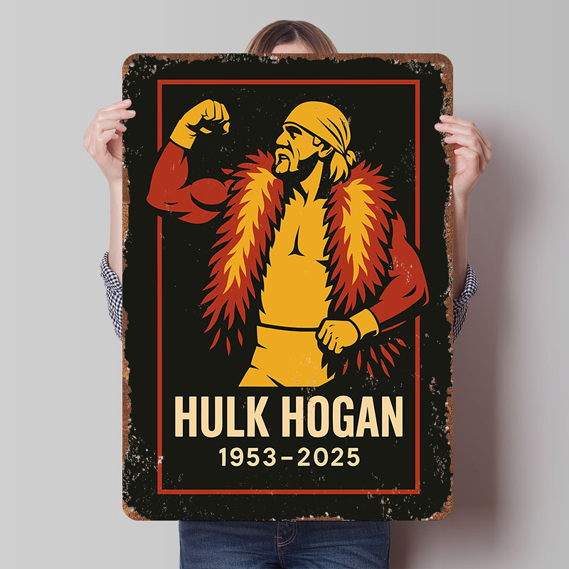 Hulk Hogan Vektör Portre Baskı - Home Decor Vector incelemesi ve fiyatı