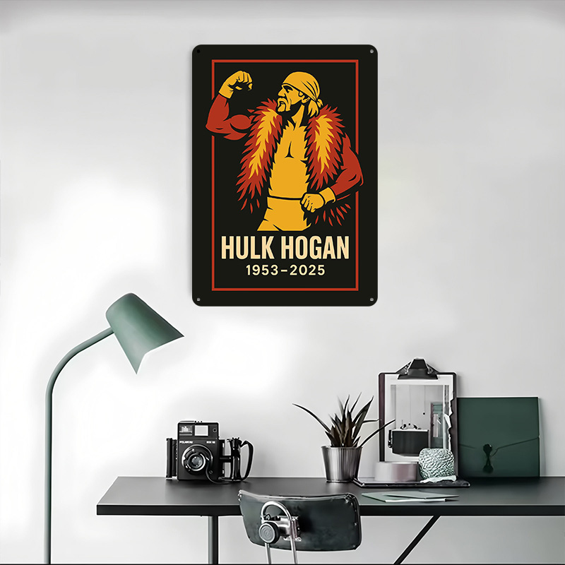 Hulk Hogan Vektör Portre Baskı - Home Decor Vector incelemesi ve fiyatı