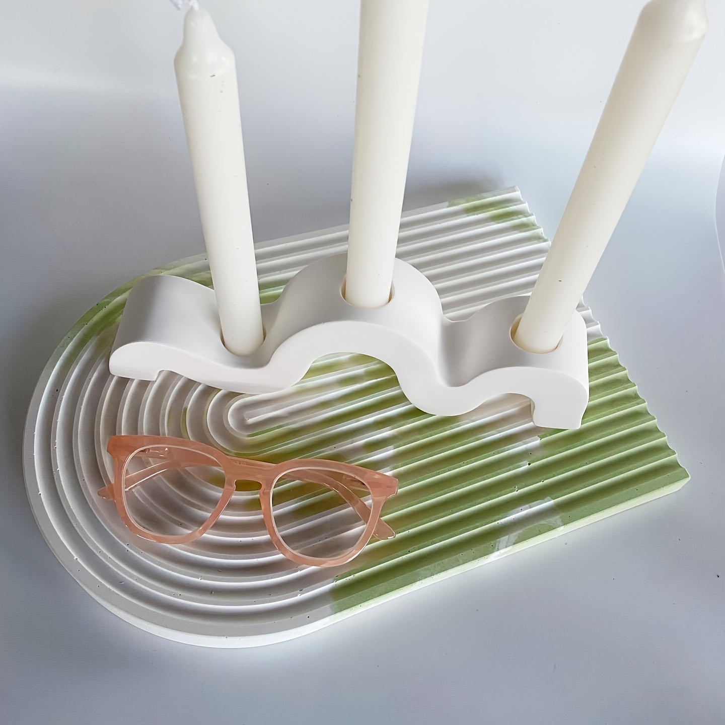 Kavisli Şamdan Silikon Kalıbı  - Home Decor Manufacturers incelemesi ve fiyatı