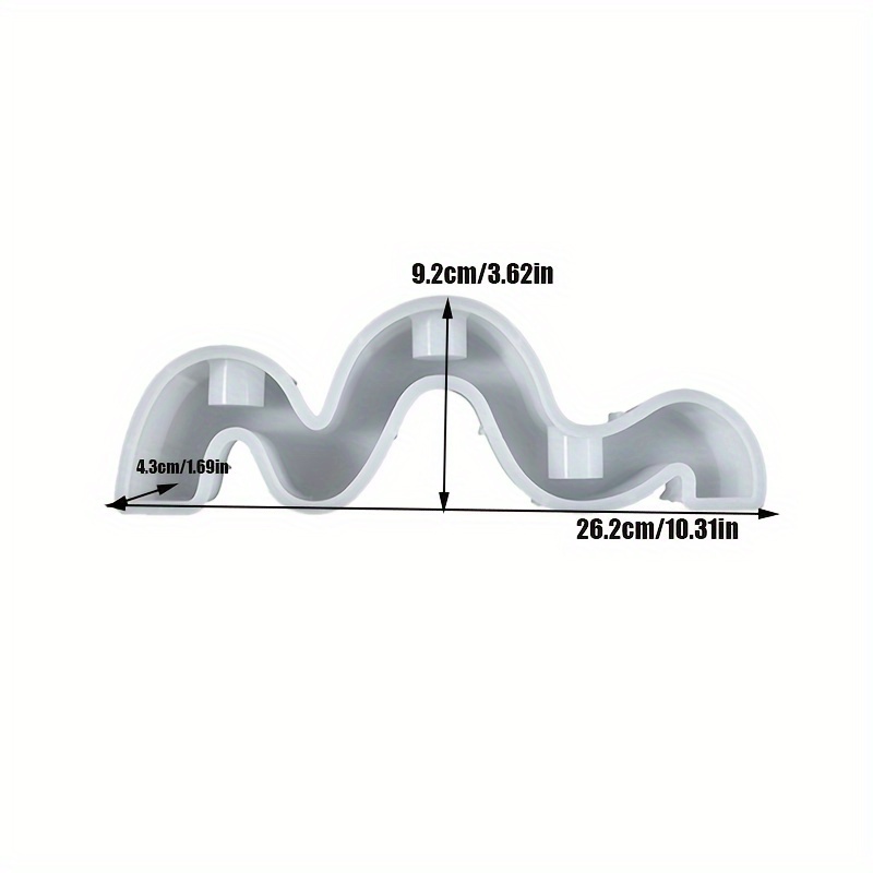 Kavisli Şamdan Silikon Kalıbı  - Home Decor Manufacturers incelemesi ve fiyatı