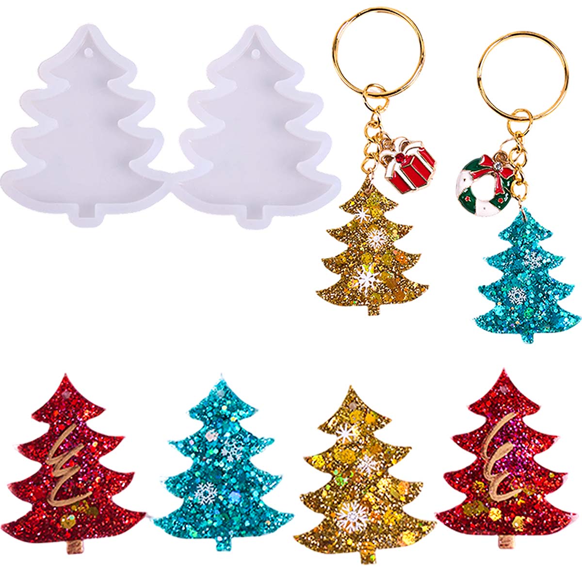3D Noel Ağacı Kolye Silikon Ka - Home Decor Manufacturers incelemesi ve fiyatı