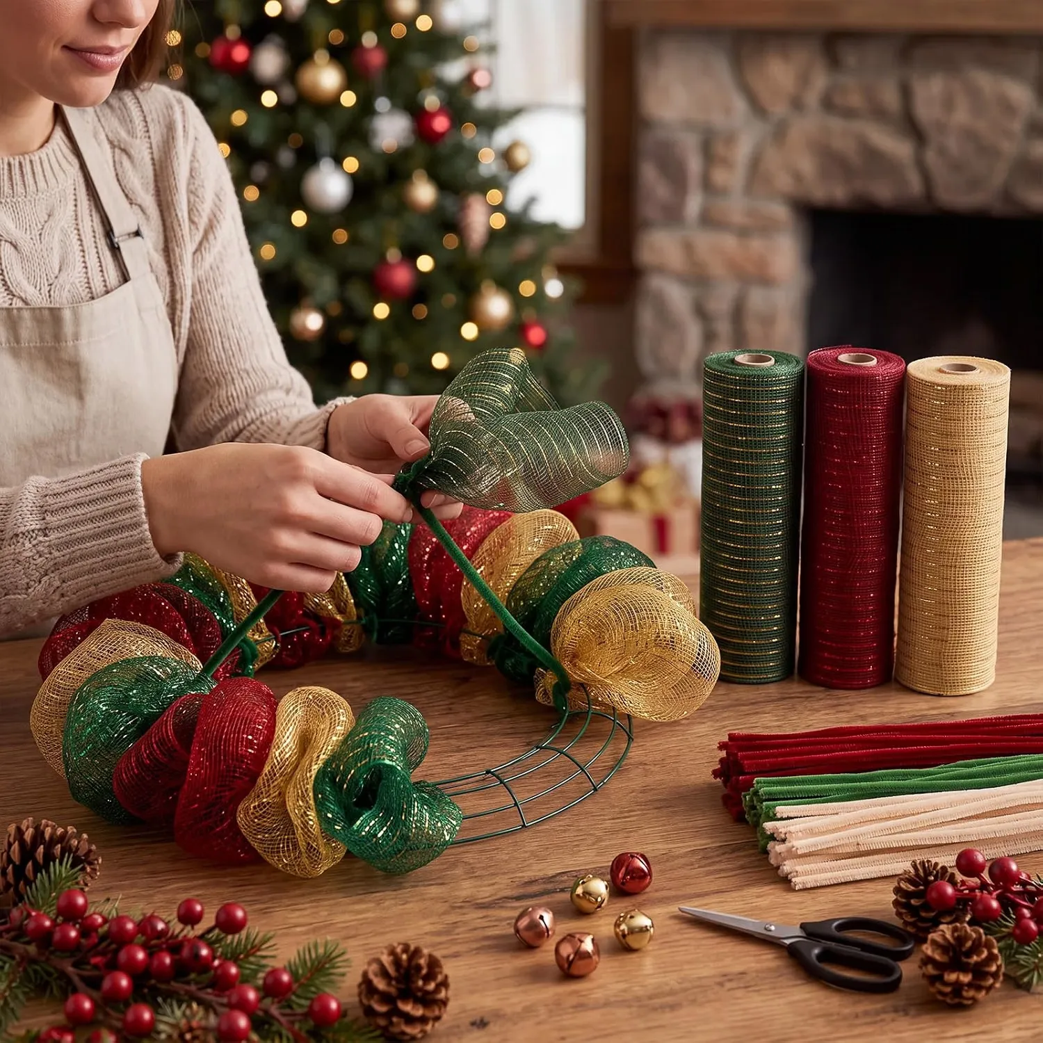 1 Rulo Izgara Şerit, Noel Ağac - Home Decor Xmas Tree incelemesi ve fiyatı