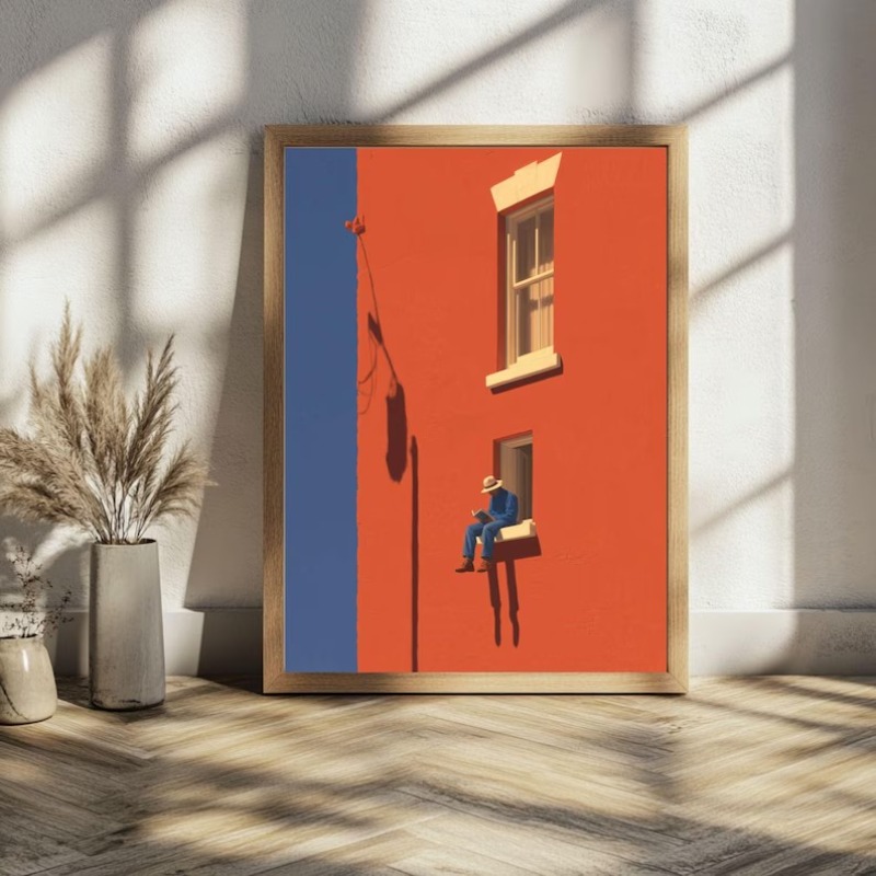 Vintage Minimalist Soyut Sıcak - Home Decor Minimal incelemesi ve fiyatı