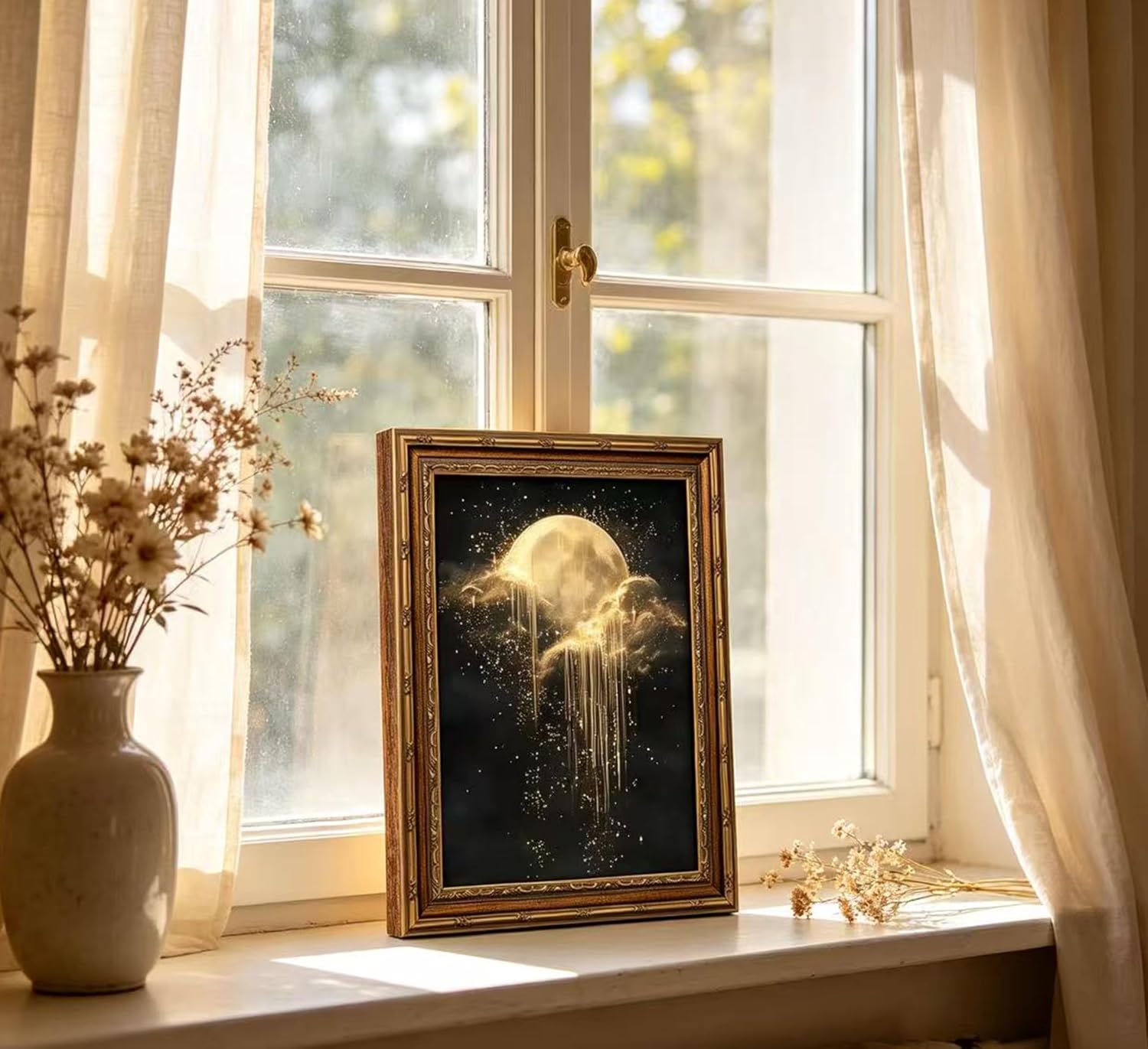 Antik Çerçeveli Göksel Kanvas  - Home Decor Essentials incelemesi ve fiyatı
