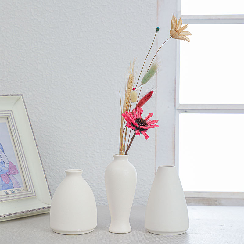 Beyaz Seramik Mini Vazo Minima - Home Decor Aesthetic Pinterest incelemesi ve fiyatı