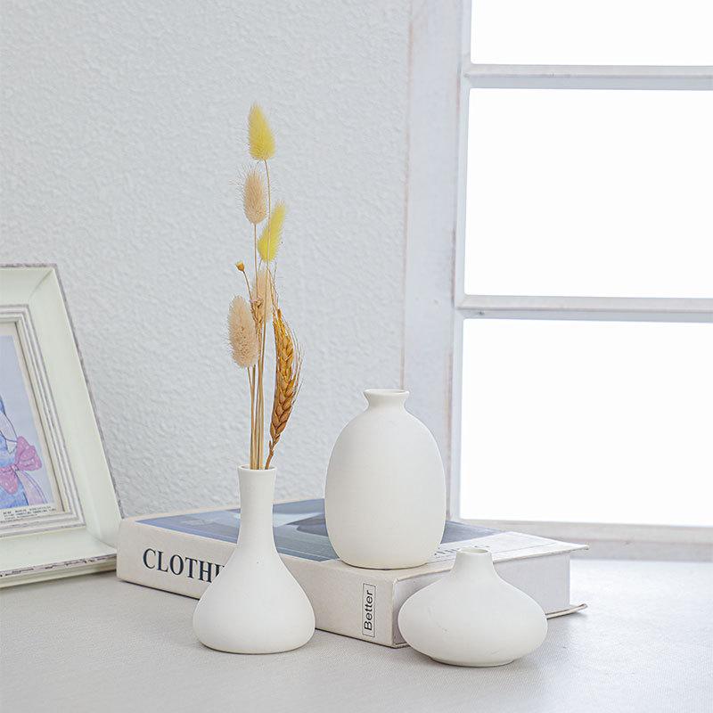 Beyaz Seramik Mini Vazo Minima - Home Decor Aesthetic Pinterest incelemesi ve fiyatı