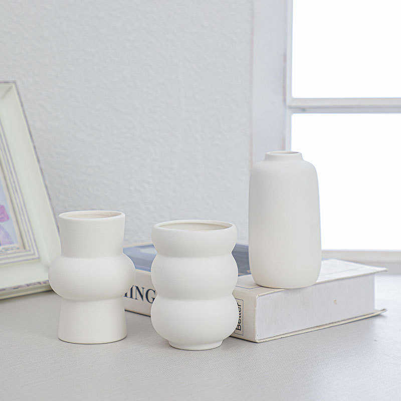 Beyaz Seramik Mini Vazo Minima - Home Decor Aesthetic Pinterest incelemesi ve fiyatı