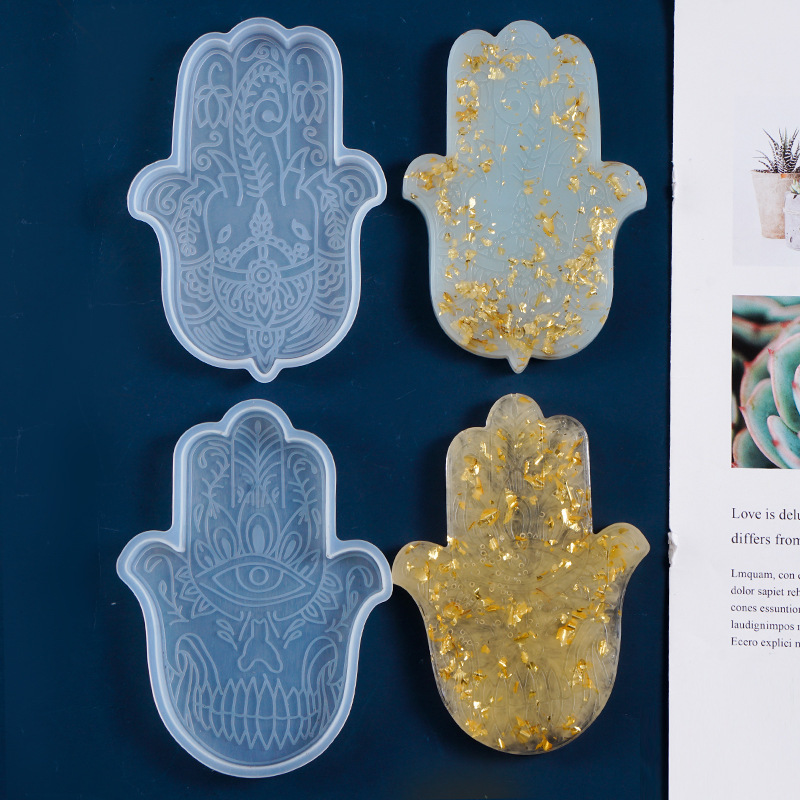 1 adet DIY Coaster el Fatima y - Home Decor Manufacturers incelemesi ve fiyatı