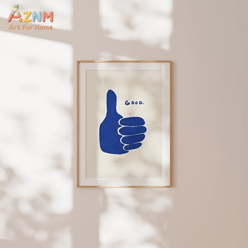 AZNM Minimalist Mavi Yaşasın İ - Home Decor Minimal incelemesi ve fiyatı