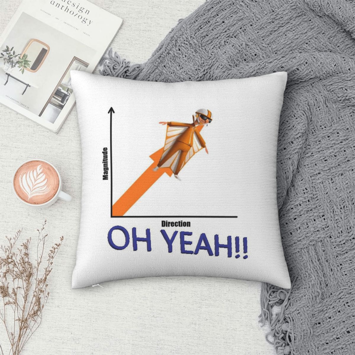 Vektör Yönü Boyutu Kare Yastık - Home Decor Vector incelemesi ve fiyatı