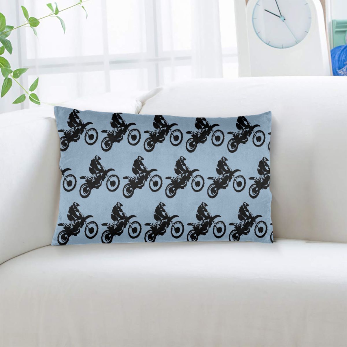 Moto X Dirt Bike Monotone Vekt - Home Decor Vector incelemesi ve fiyatı