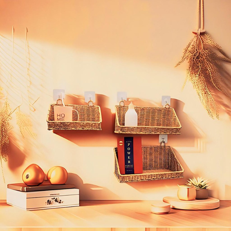 Dokuma Rattan Asılı Depolama S - Home Decor Hampers incelemesi ve fiyatı