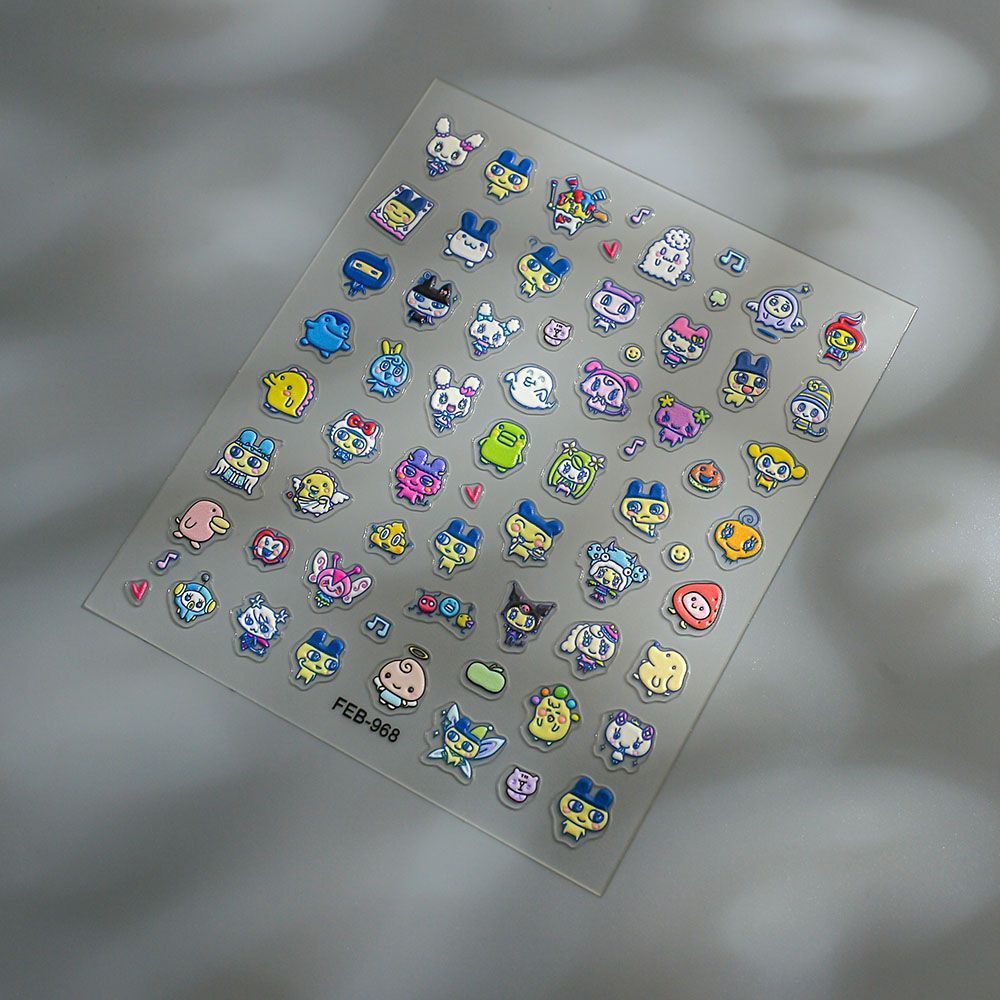 Tamagotchi Çizgi Film 3D Kabar - Home Decor Sticker incelemesi ve fiyatı