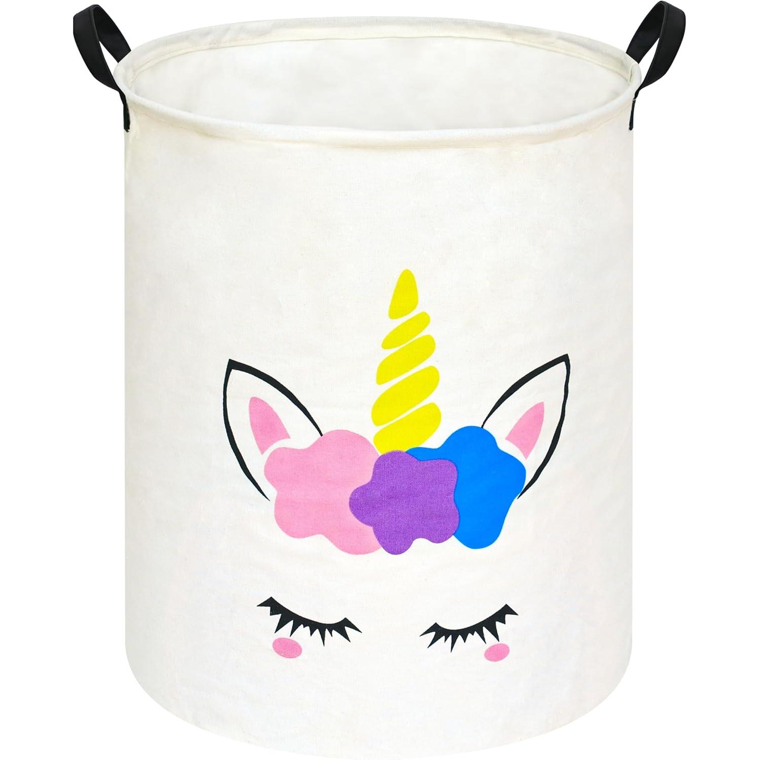 Unicorn Yuvarlak Çamaşır Sepet - Home Decor Hampers incelemesi ve fiyatı