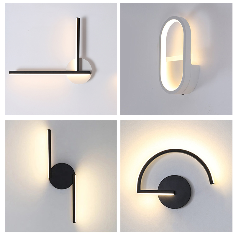 Modern İskandinav LED Duvar La - Home Decor On Wall incelemesi ve fiyatı
