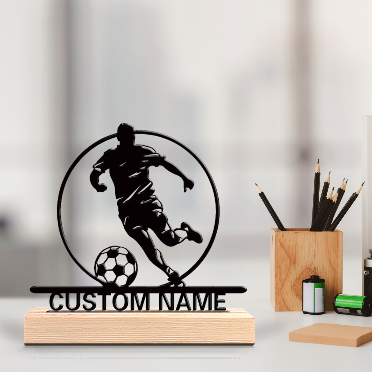 İsme Özel Metal Futbolcu Heyke - Home Decor Theme incelemesi ve fiyatı