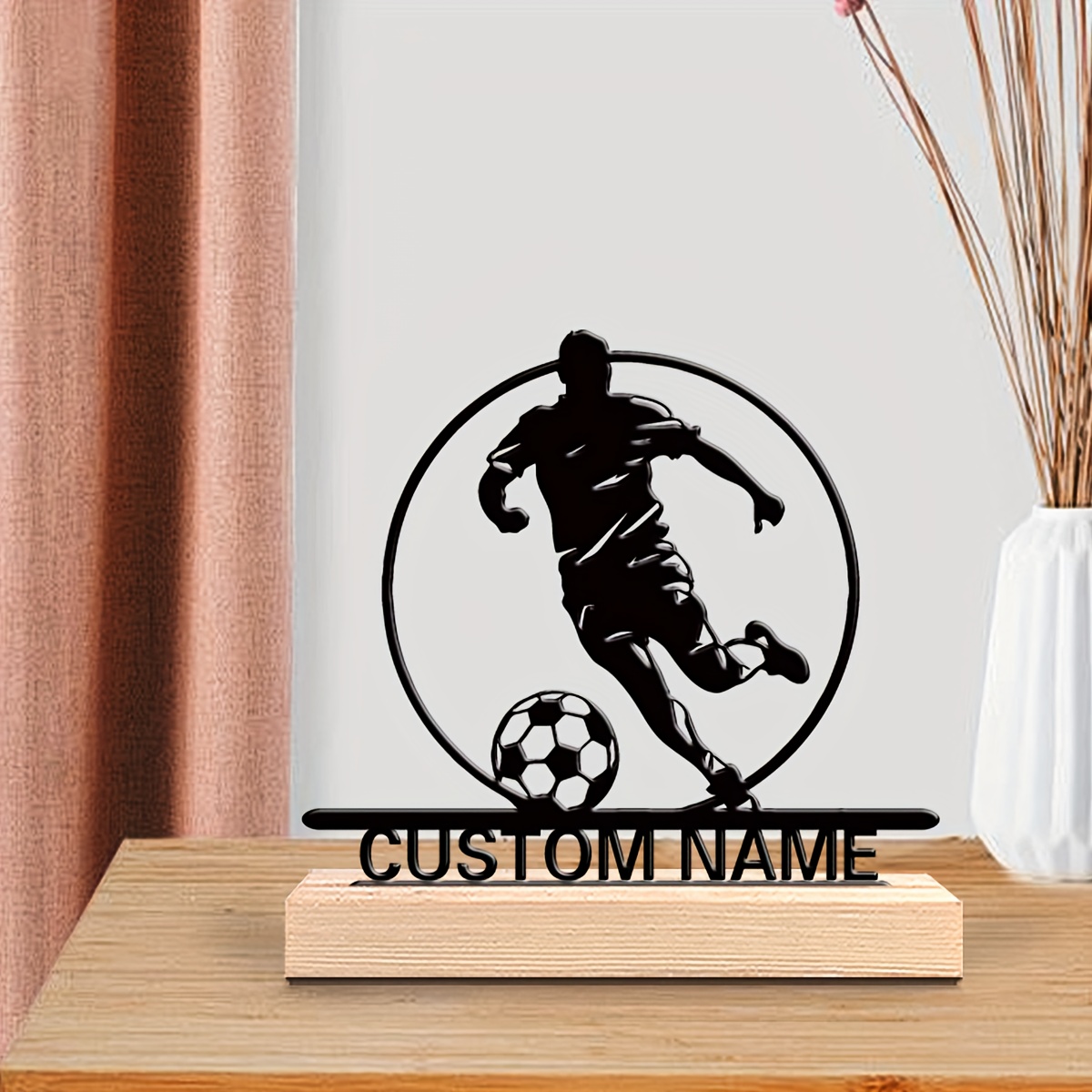 İsme Özel Metal Futbolcu Heyke - Home Decor Theme incelemesi ve fiyatı