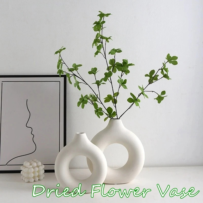Yaratıcı Donut Şekilli Vazo, İ - Home Decor Aesthetic Pinterest incelemesi ve fiyatı