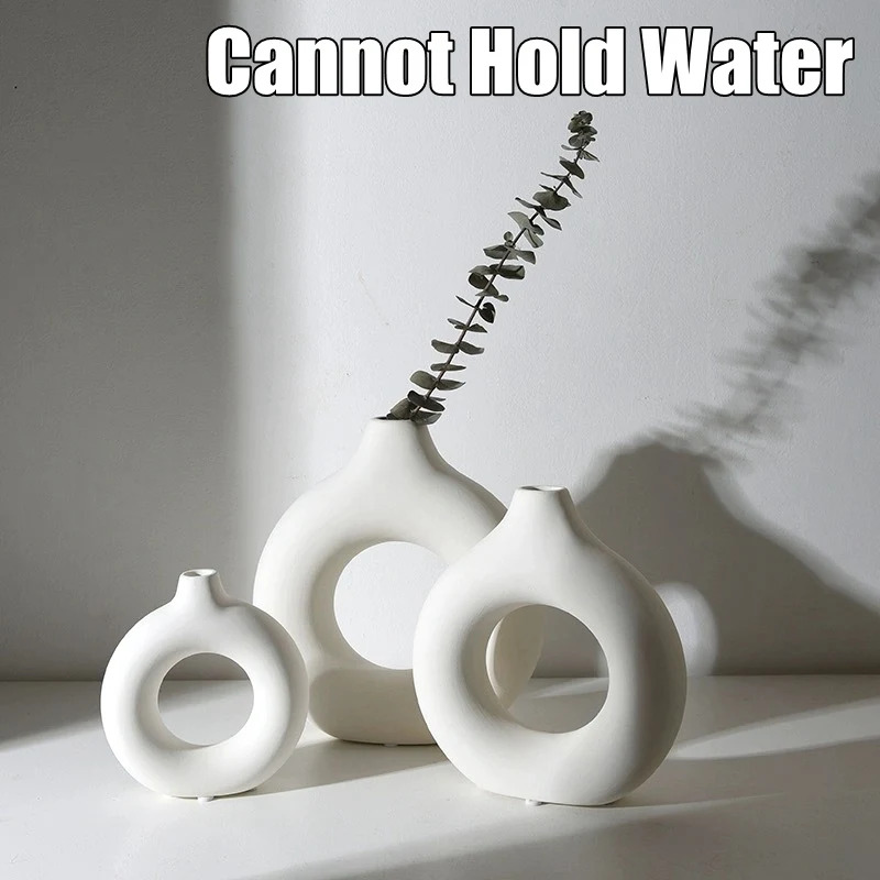 Yaratıcı Donut Şekilli Vazo, İ - Home Decor Aesthetic Pinterest incelemesi ve fiyatı