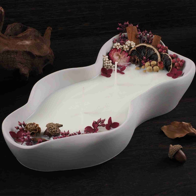 DIY Düzensiz Dalga Mum Kase si - Home Decor Manufacturers incelemesi ve fiyatı