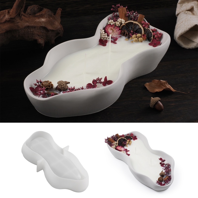 DIY Düzensiz Dalga Mum Kase si - Home Decor Manufacturers incelemesi ve fiyatı