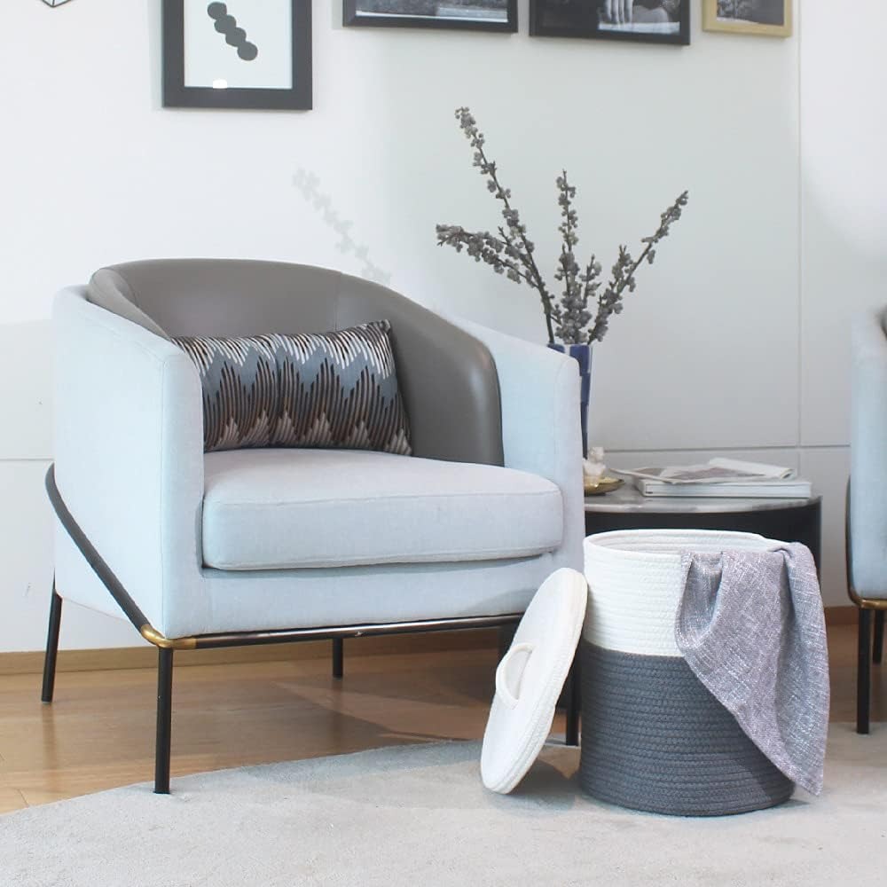 Kapaklı Pamuk Halat Saklama Se - Home Decor Hampers incelemesi ve fiyatı
