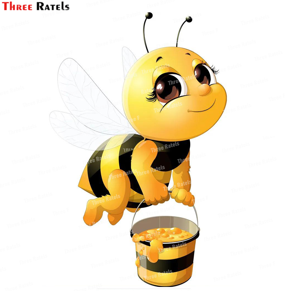 Three Ratels L6 Beautiful Bee  - Home Decor Vector incelemesi ve fiyatı