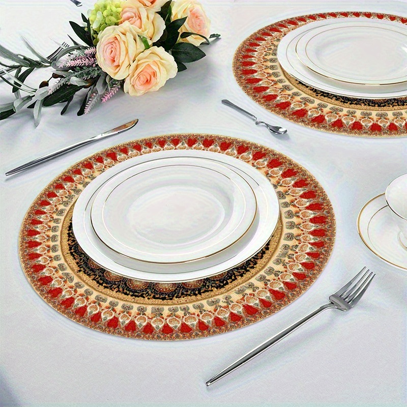 VIKAMA 4PC Egzotik Mandala San - Home Decor Manufacturers incelemesi ve fiyatı